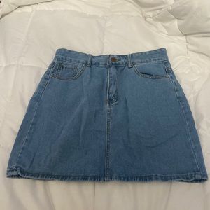 SHEIN denim skirt size small